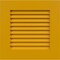 Ekena Millwork 12"W x 12"H True Fit PVC Louver Shutters Sample, Turmeric SAMPLE-TFPLVTU - alternate 1